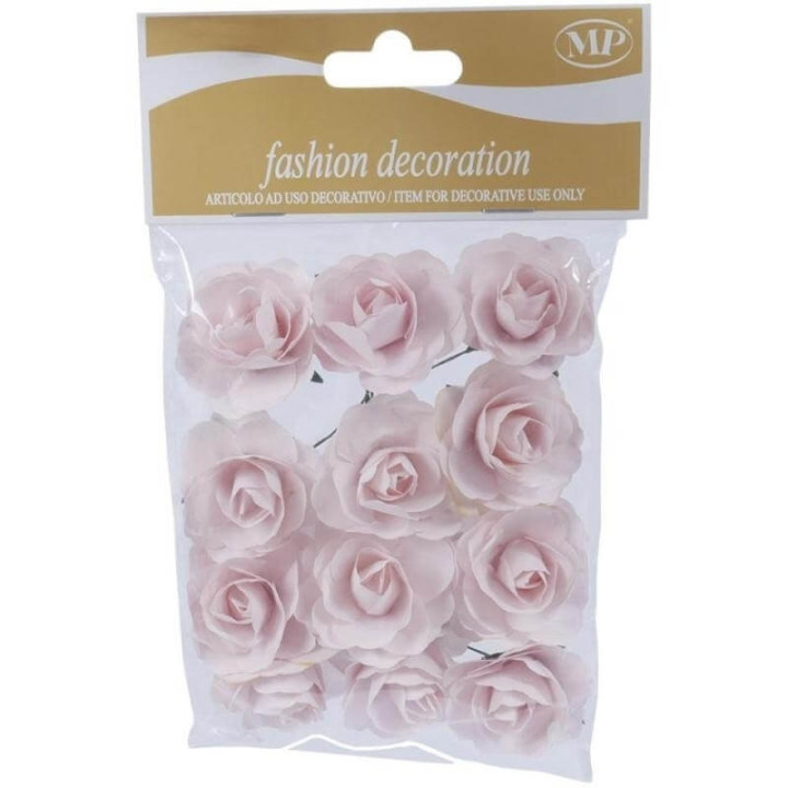 roosid paberist 3,5cm 12tk roosa