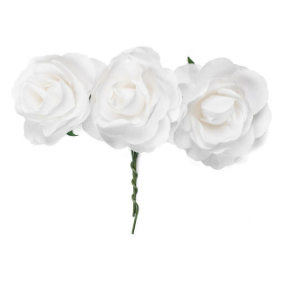 roosid paberist 3,5cm 12tk valge