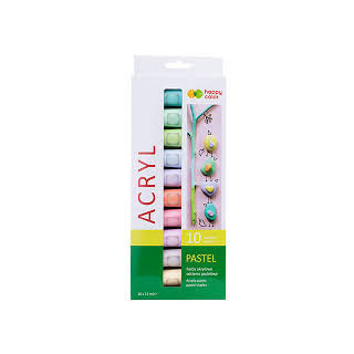 akrüülvärvid 10*12 ml pastell