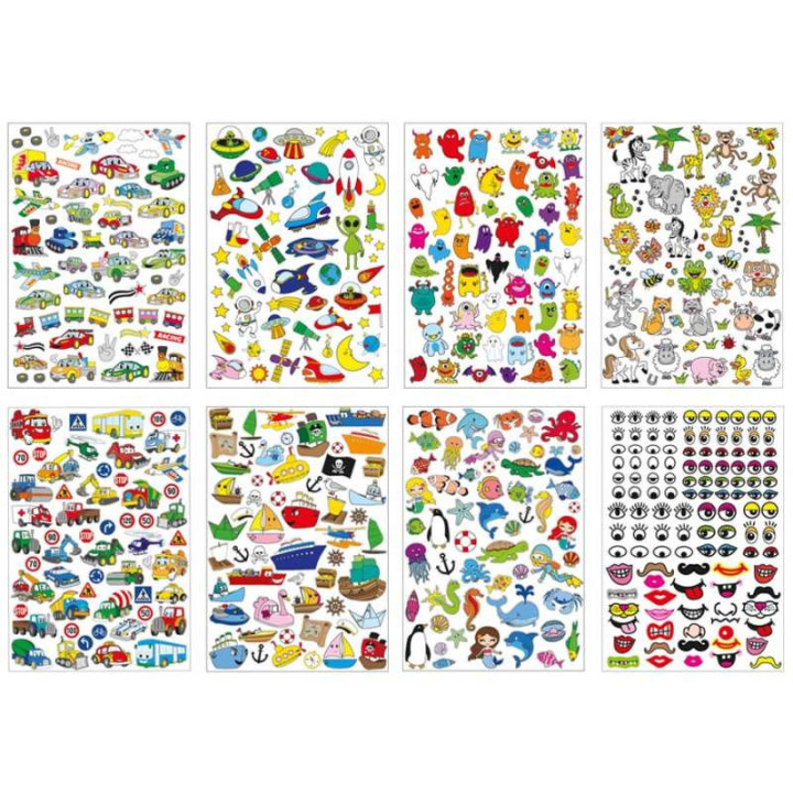 Kleebis sõidukid 500 tk.