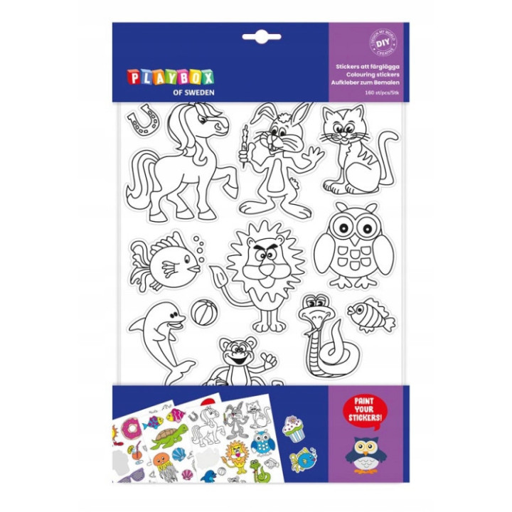 Kleebis värvimiseks 160tk