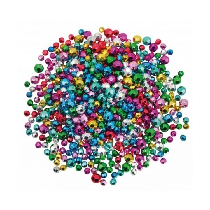 pärlid plast "diamond" 200g
