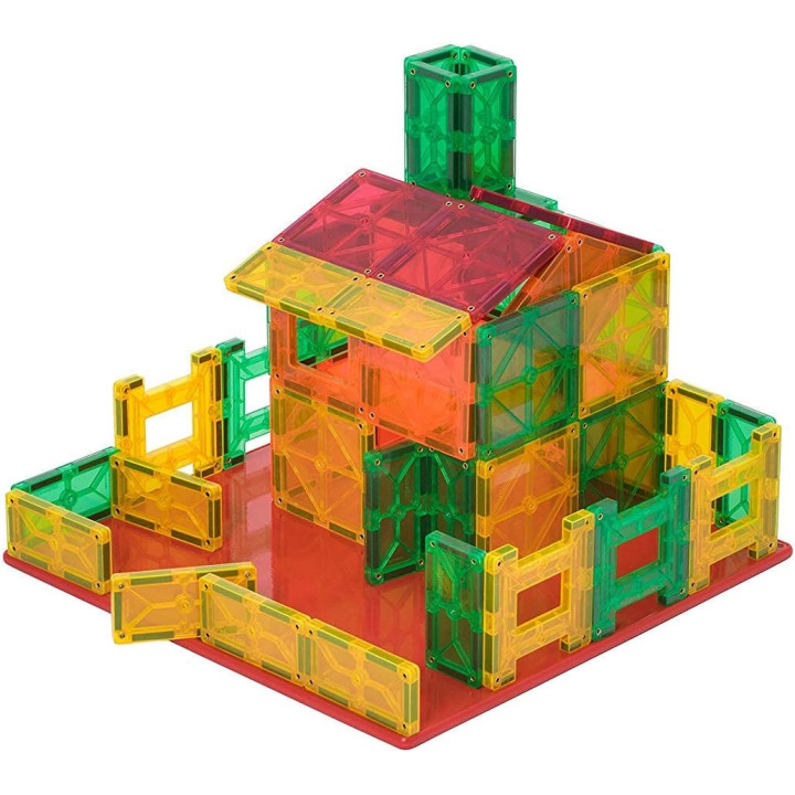 Playmags magnetplaat punane matt