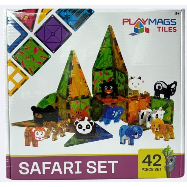 Magnetklotsid 42tk SAFARI