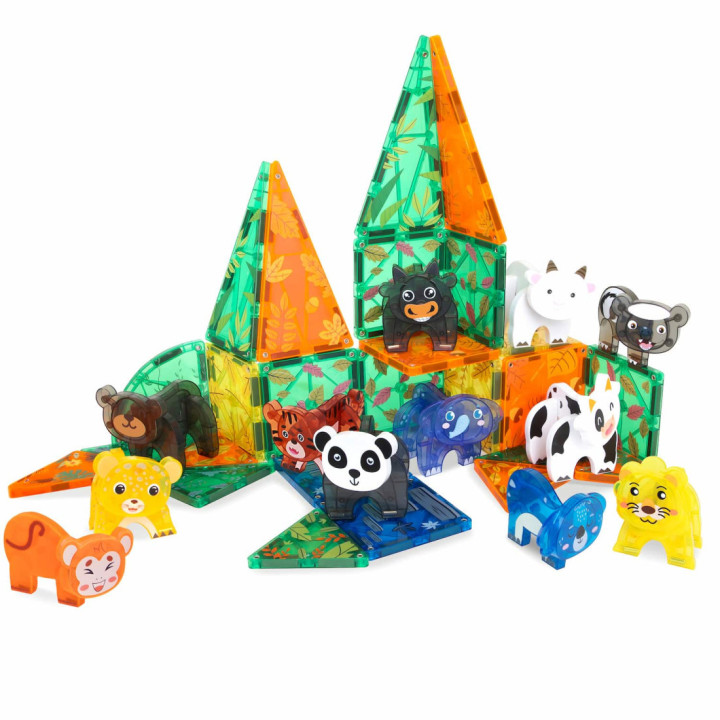 Magnetklotsid 42tk SAFARI