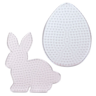 pärliplaat jänes +muna  triigitavatele pärlitele