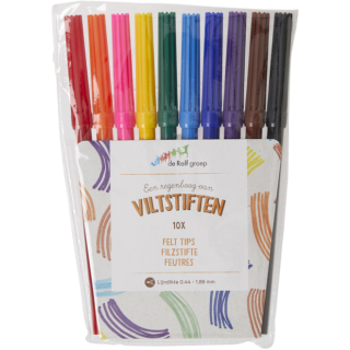 Viltpliiats ROLF 10 värvi