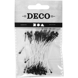 Lille tolmukad 100tk. mustad