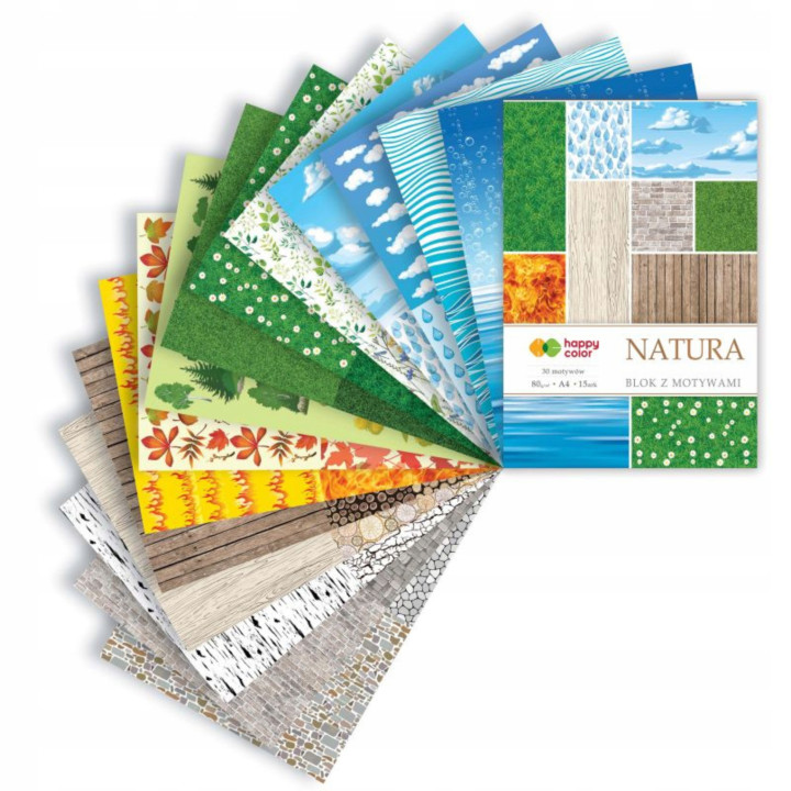 Disainpaber 80g A4 15 lehte loodus