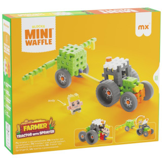 Minivahvelklotsid traktor pritsiga