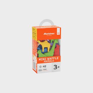 Minivahvelklotsid  42 tk. 16 looma