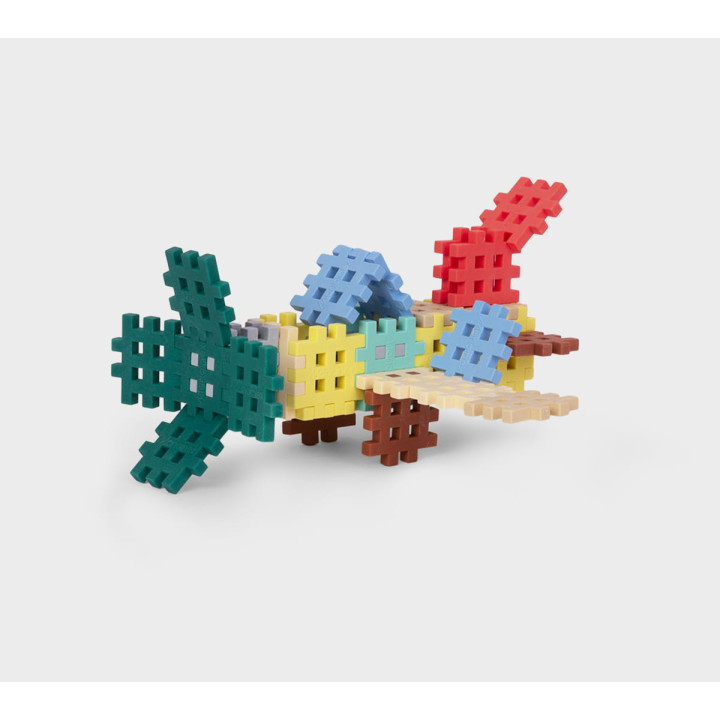 Minivahvelklotsid, 140tk. pastelsed värvid